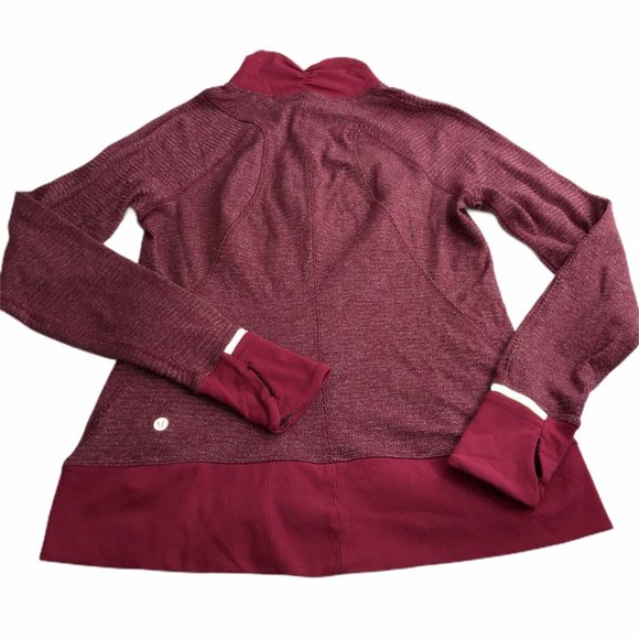 Lululemon Runderful Pullover 1/2 Zip 10 L Pink - Picture 2 of 11